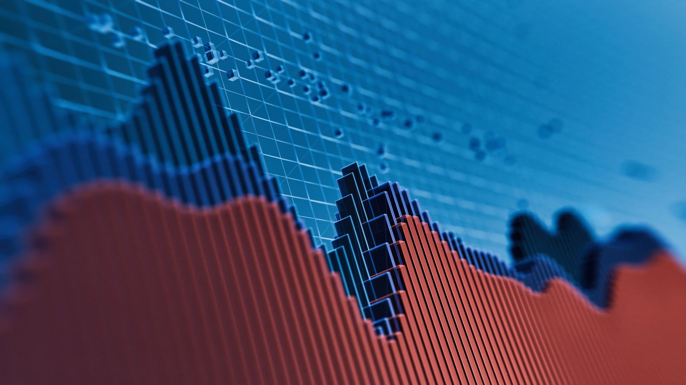 Marketing performance dashboard visualization